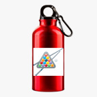 Металлическая бутылка 400 мл UV-DTF