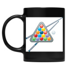 Кружка цветная UV-DTF