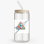 Банка с бамбуковой крышкой