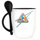 Кружка с ложкой