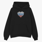 Толстовка худи оверсайз