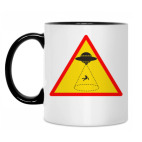 Кружка двухцветная