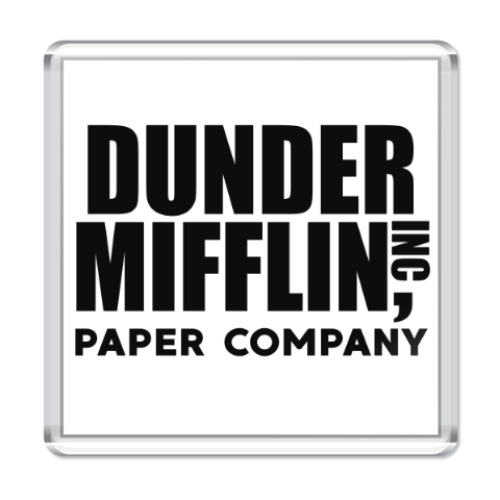 Магнит Dunder Mifflin / The Office