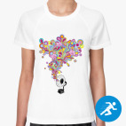 Женская спортивная футболка