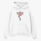 Толстовка худи оверсайз