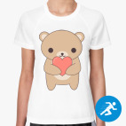 Женская спортивная футболка