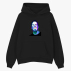 Толстовка худи оверсайз