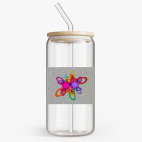 Банка с бамбуковой крышкой