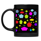 Кружка цветная UV-DTF