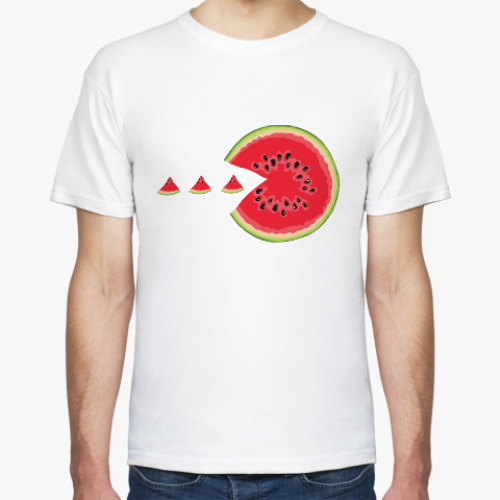 Футболка watermelon pacman