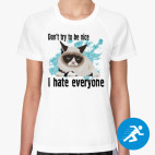 Женская спортивная футболка