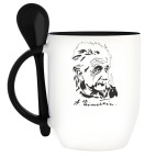 Кружка с ложкой