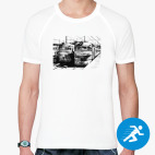 Мужская спортивная футболка