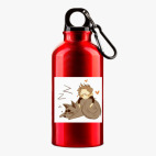 Металлическая бутылка 400 мл UV-DTF