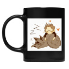 Кружка цветная UV-DTF