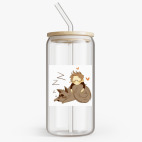 Банка с бамбуковой крышкой