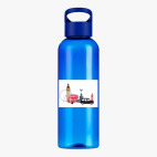 Прозрачная спортивная бутылка