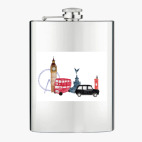 Фляжка стальная