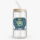 Банка с бамбуковой крышкой