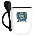 Кружка с ложкой