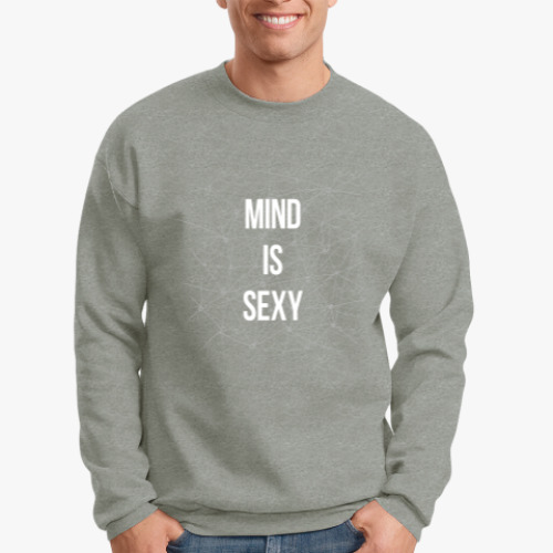 Свитшот с принтом MIND IS SEXY