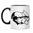 Кружка двухцветная