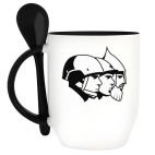 Кружка с ложкой