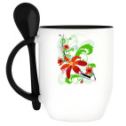 Кружка с ложкой