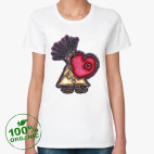 Женская футболка органик