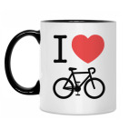 Кружка двухцветная