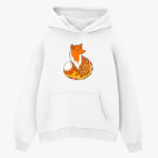 Толстовка худи оверсайз