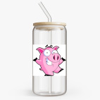 Банка с бамбуковой крышкой