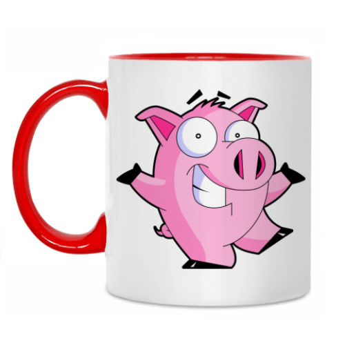 Кружка с принтом Свинтус