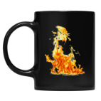 Кружка цветная UV-DTF