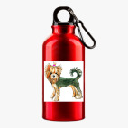 Металлическая бутылка 400 мл UV-DTF