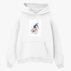 Толстовка худи оверсайз