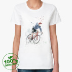 Женская футболка органик