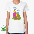 Женская футболка органик