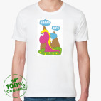 Мужская футболка органик