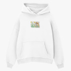 Толстовка худи оверсайз