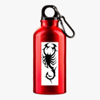 Металлическая бутылка 400 мл UV-DTF