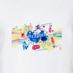 Женская футболка, белая