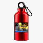 Металлическая бутылка 400 мл UV-DTF