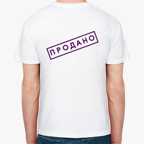 Футболка с принтом ПРОДАНО