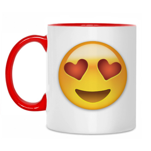 Кружка Emoji Смайл: Влюбленный