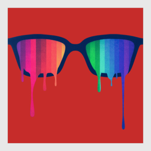 Постер Хипстер: очки