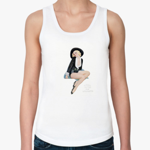 Женская майка с принтом ретро