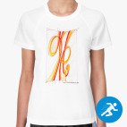 Женская спортивная футболка