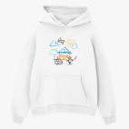 Толстовка худи оверсайз