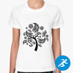 Женская спортивная футболка